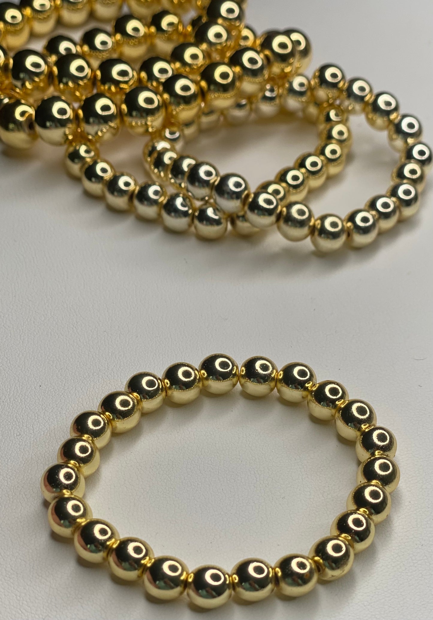 Hematite stackable bracelets