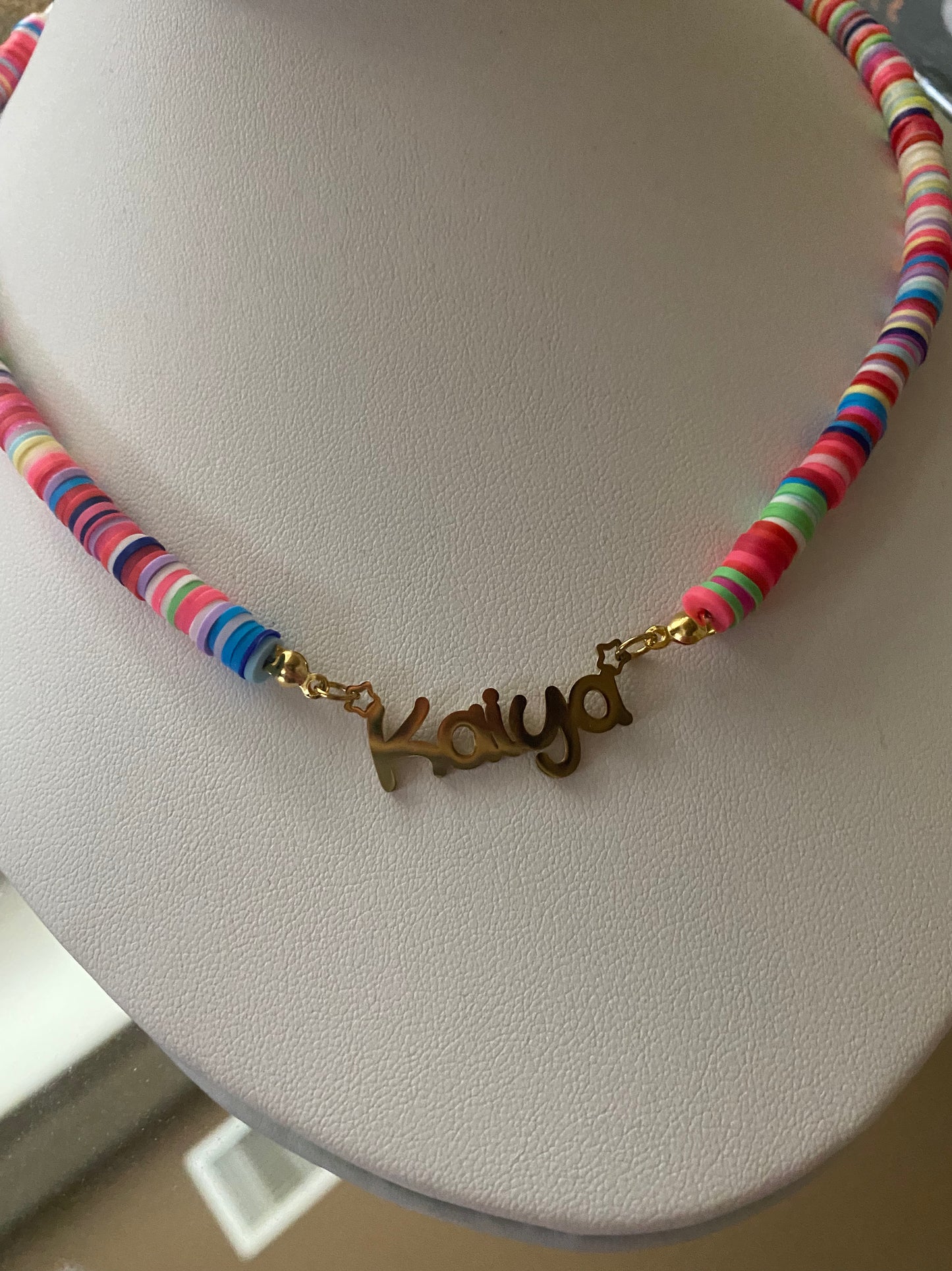 Colorful Name Necklace