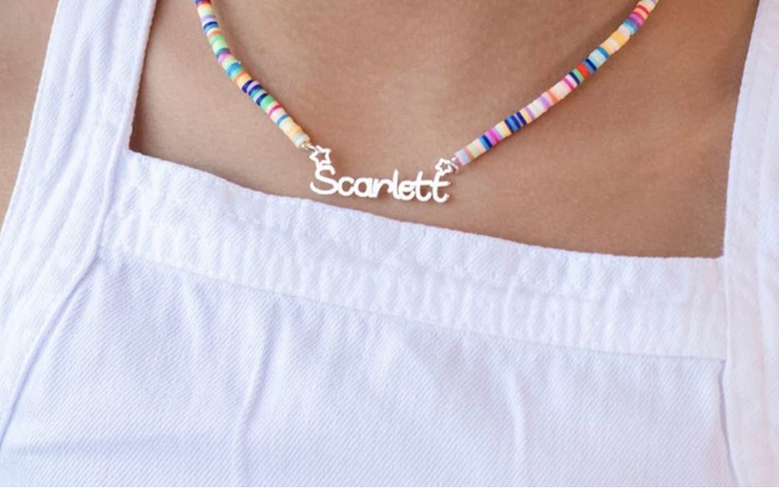 Colorful Name Necklace